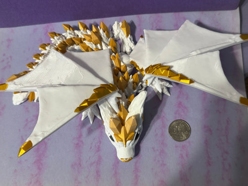Baby Crystal Wolf Dragon