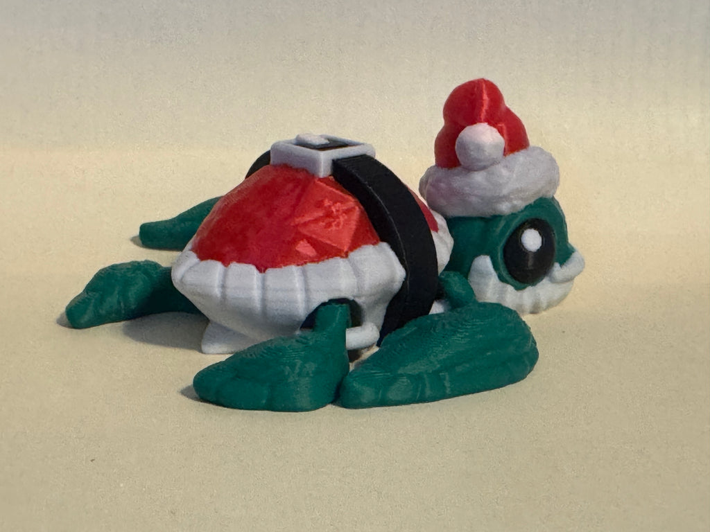 Santa Turtle - Flexi Legends