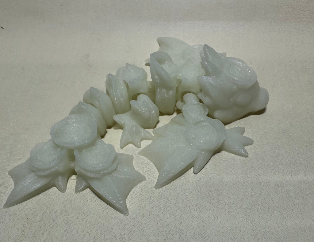 Tiny Rose Wyvern - Micro Flexi Magic