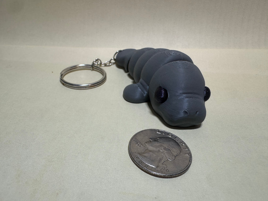 Manatee Keychain Companion