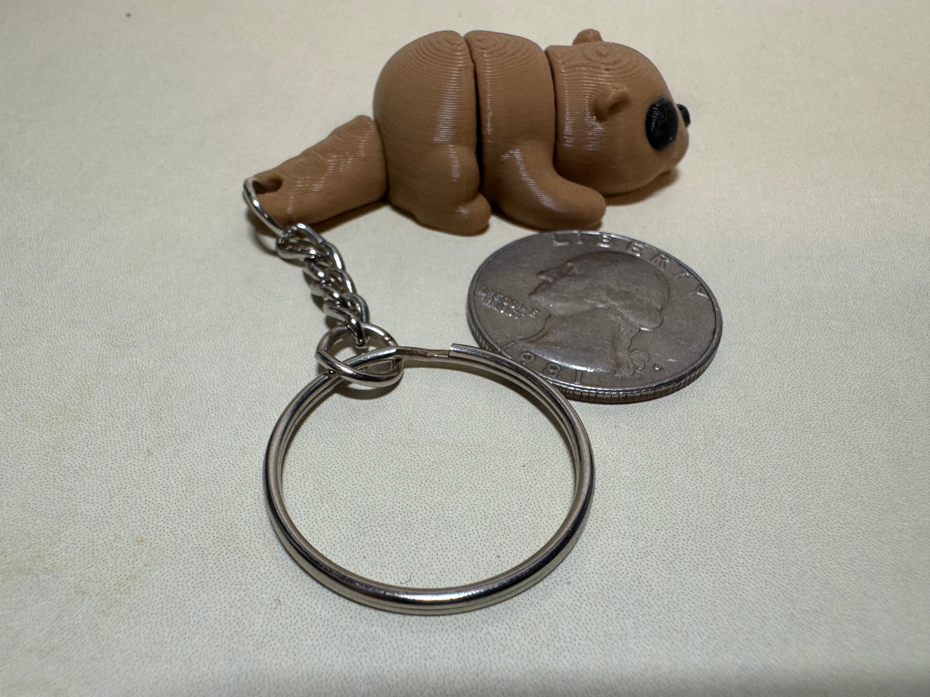 Beaver Keychain Companion