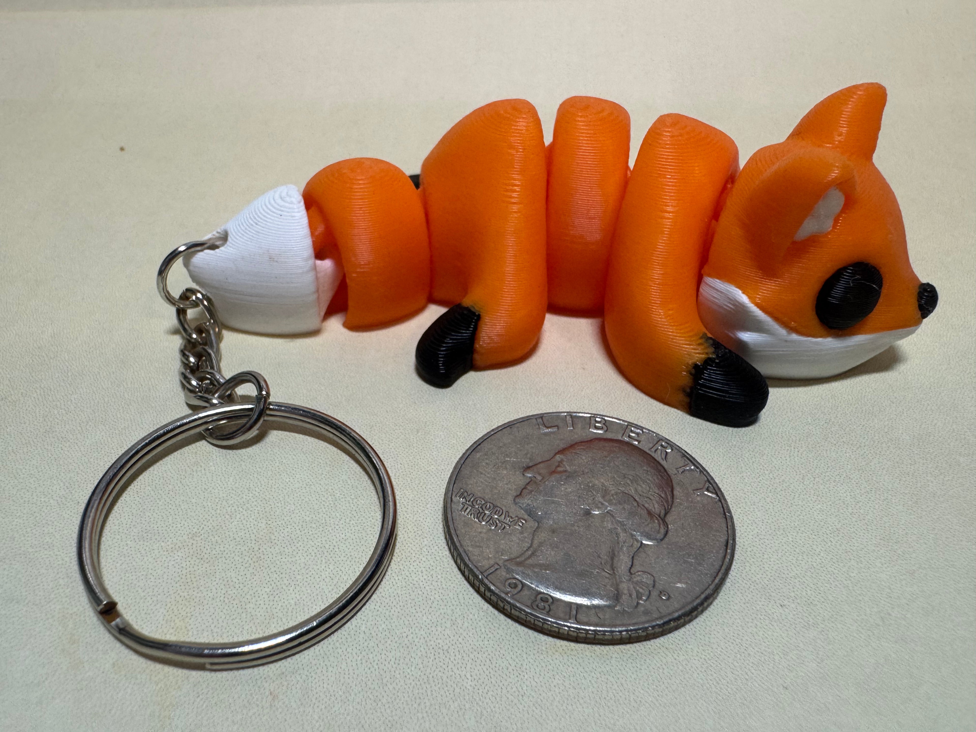 Fox Keychain Companion