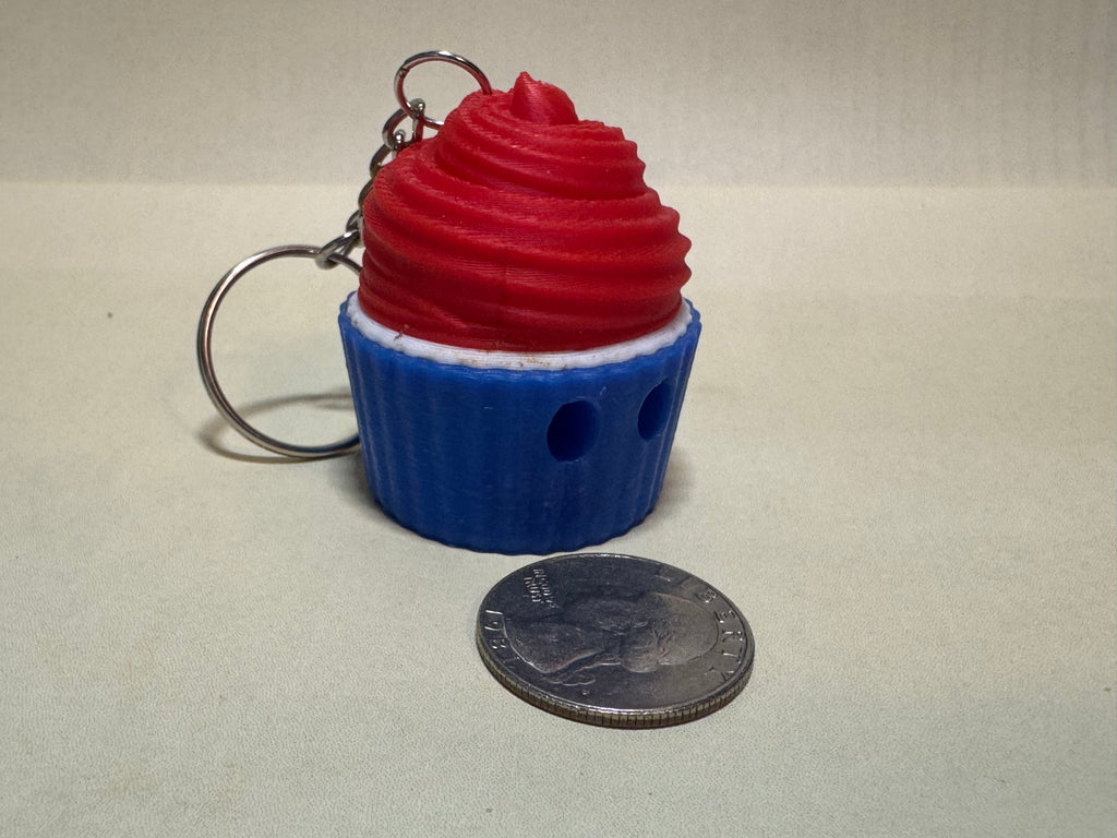 Cupcake Keychain Companion