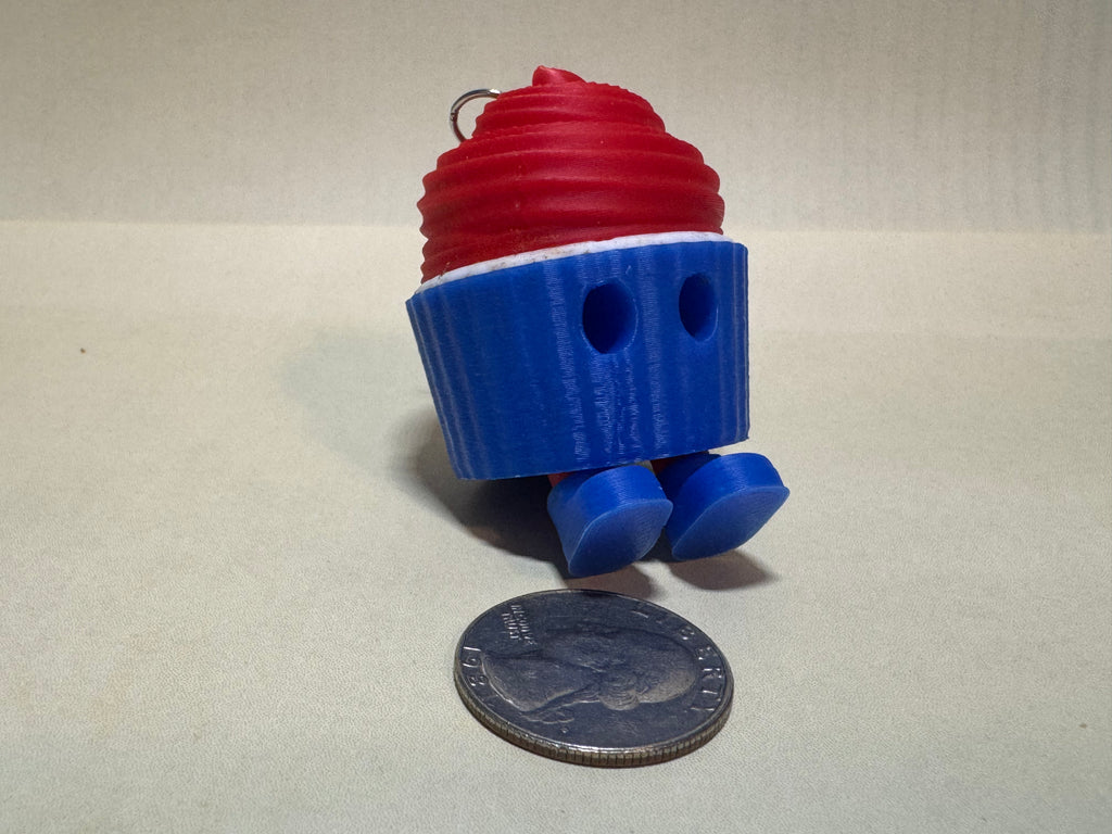 Cupcake Keychain Companion