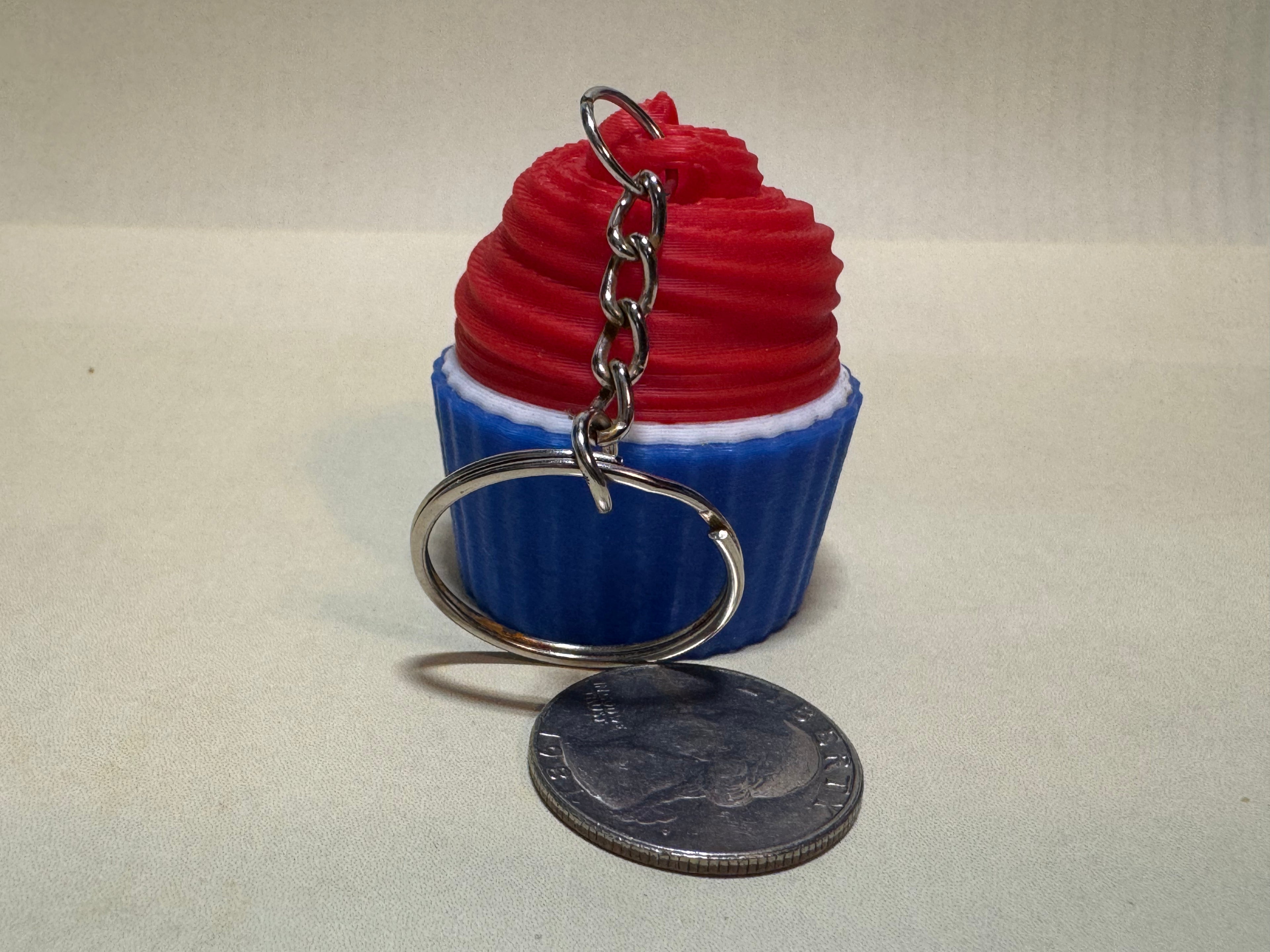 Cupcake Keychain Companion