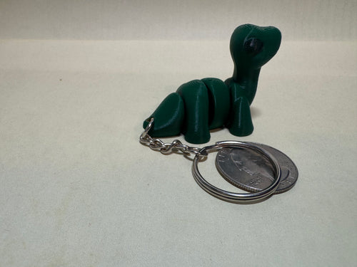 Brontosaurus Keychain Companion