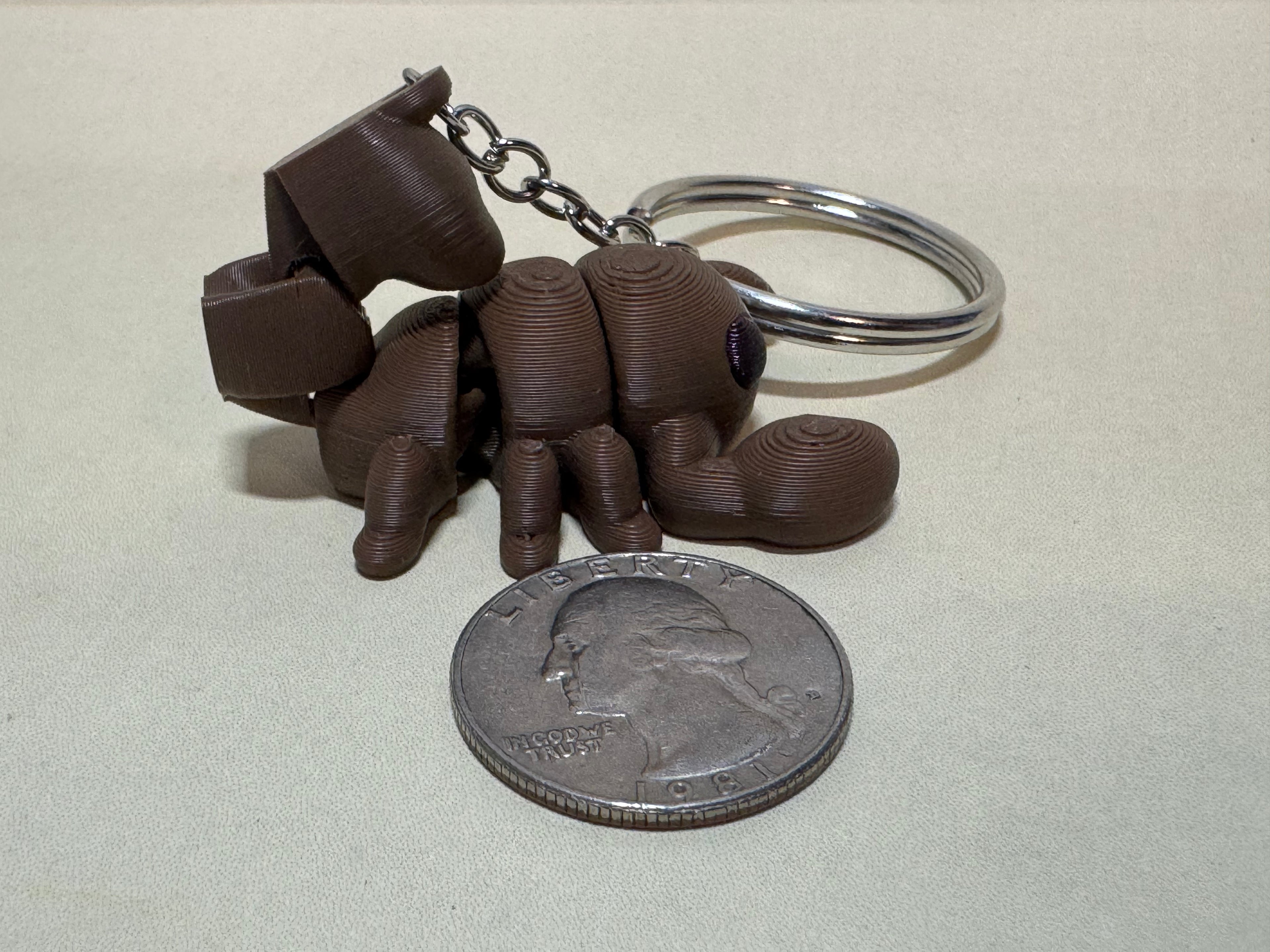 Scorpion Keychain Companion