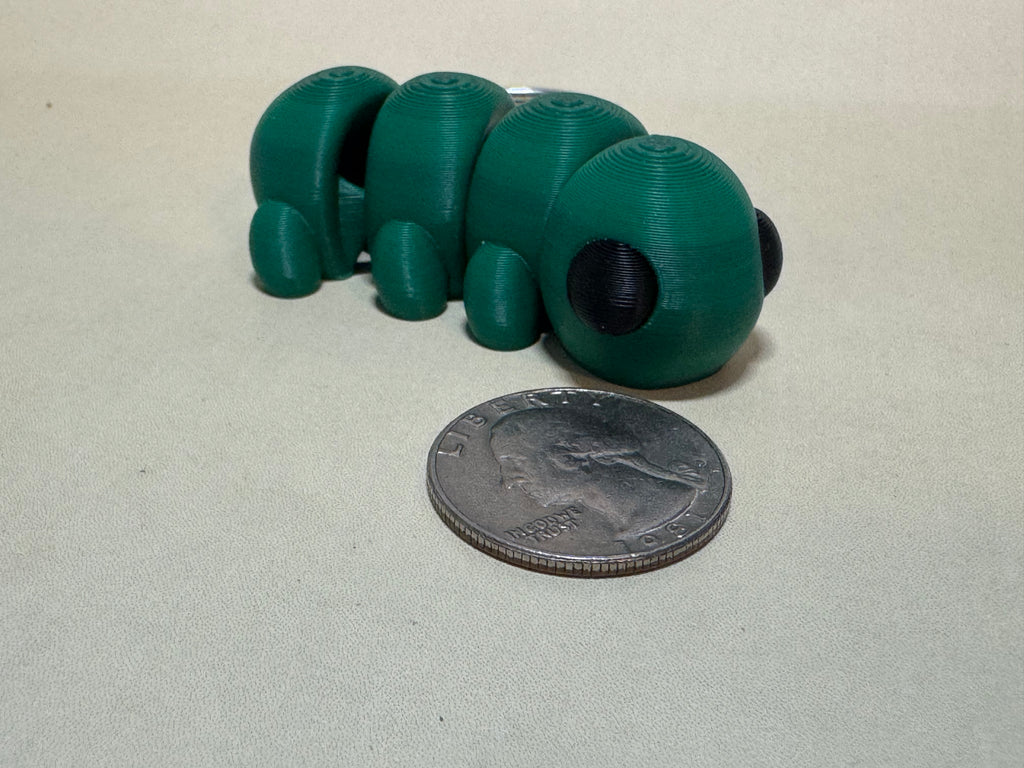 Caterpillar Keychain Companion