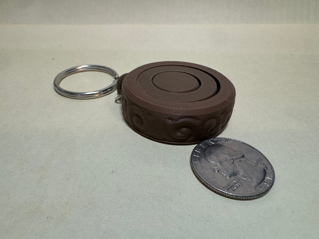 Gyroid Fidget Keychain Companion