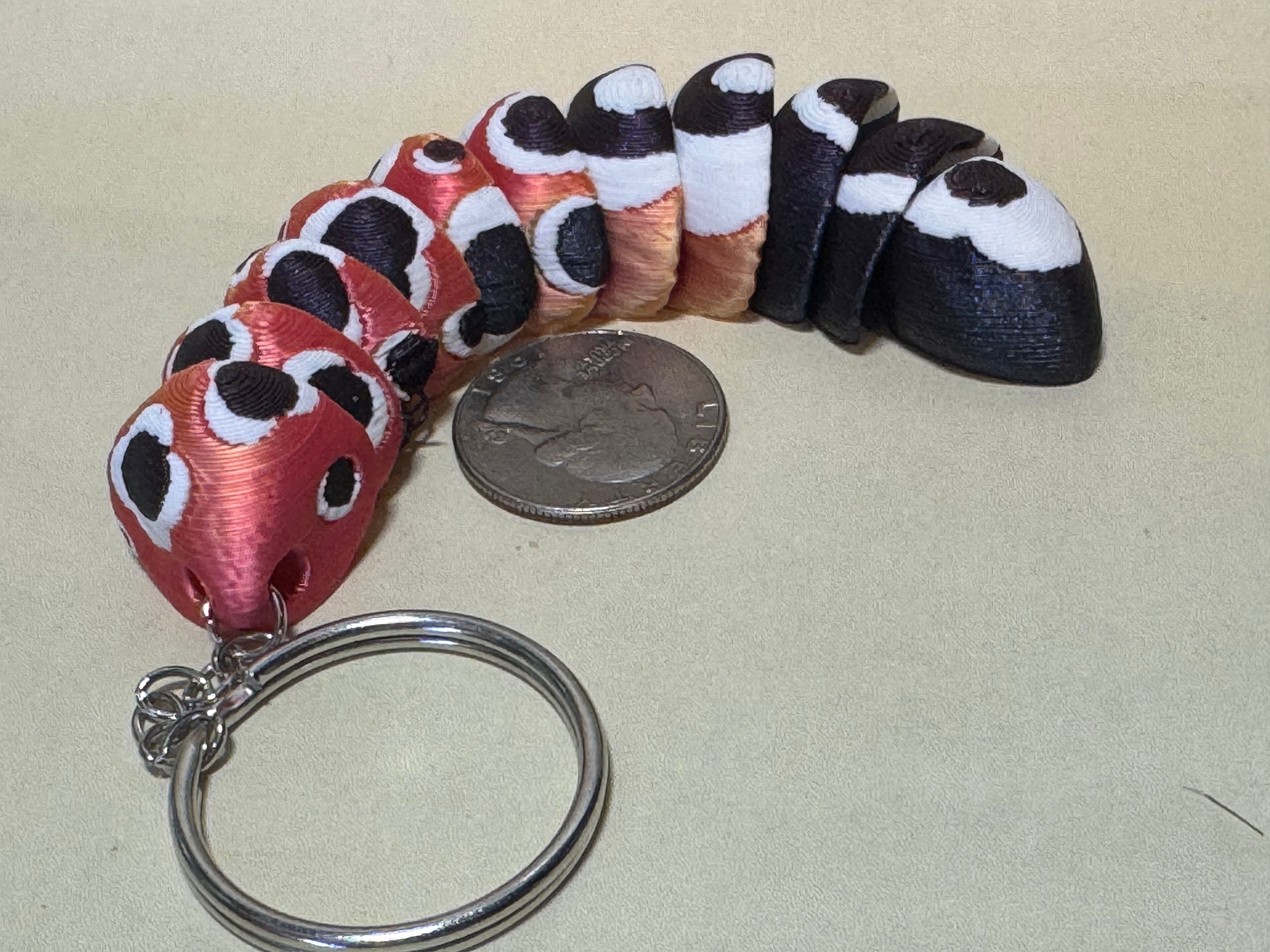 Leopard Tail Keychain Companion