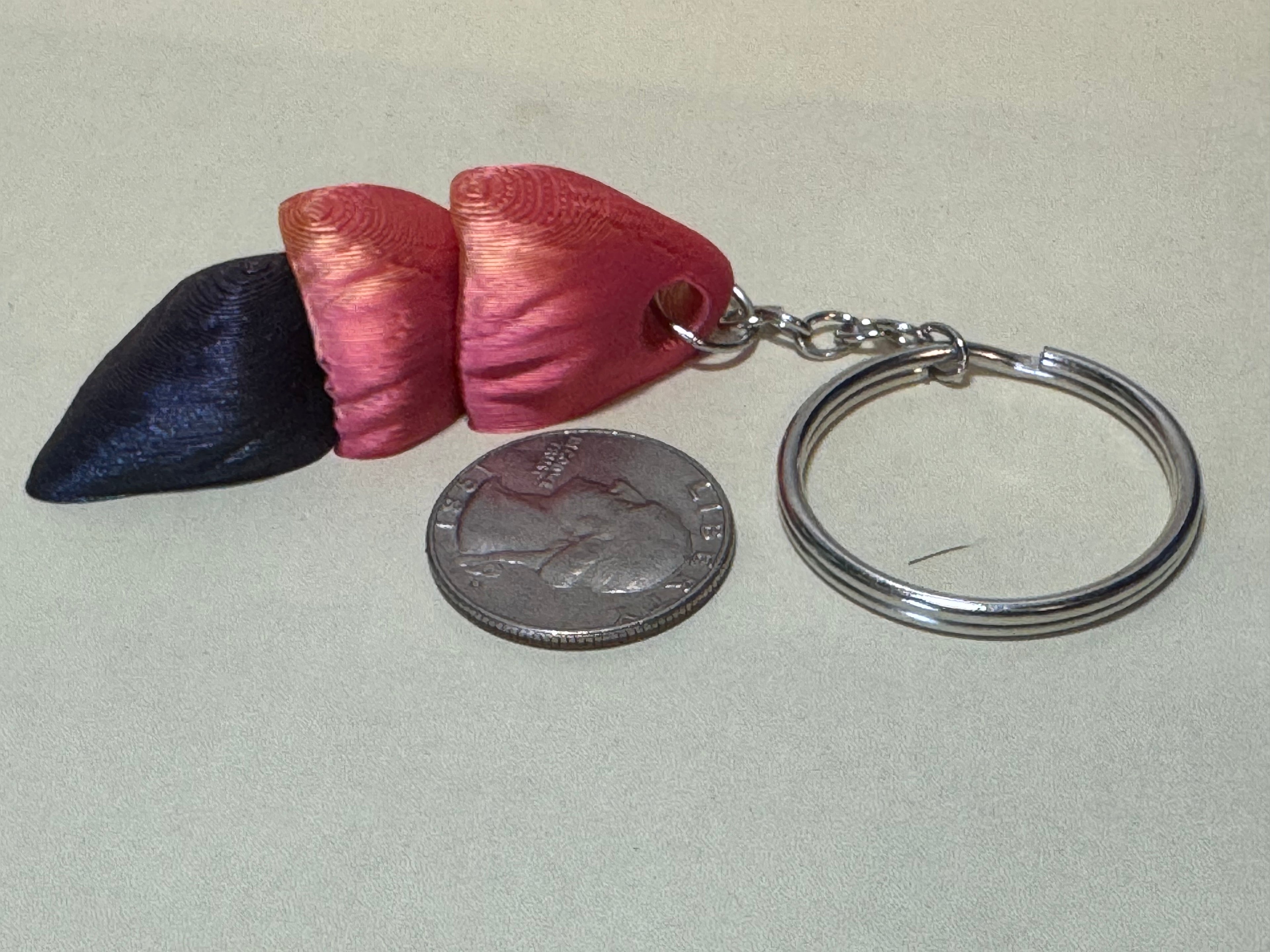Fox Tail Keychain Companion