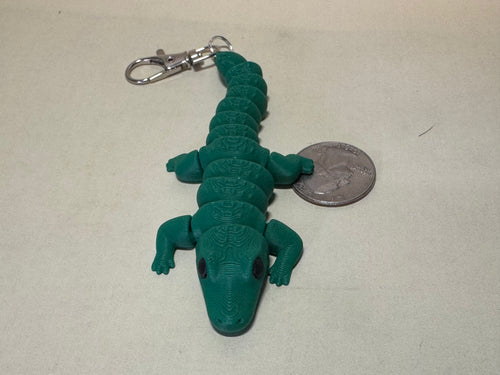 Alligator Keychain Companion
