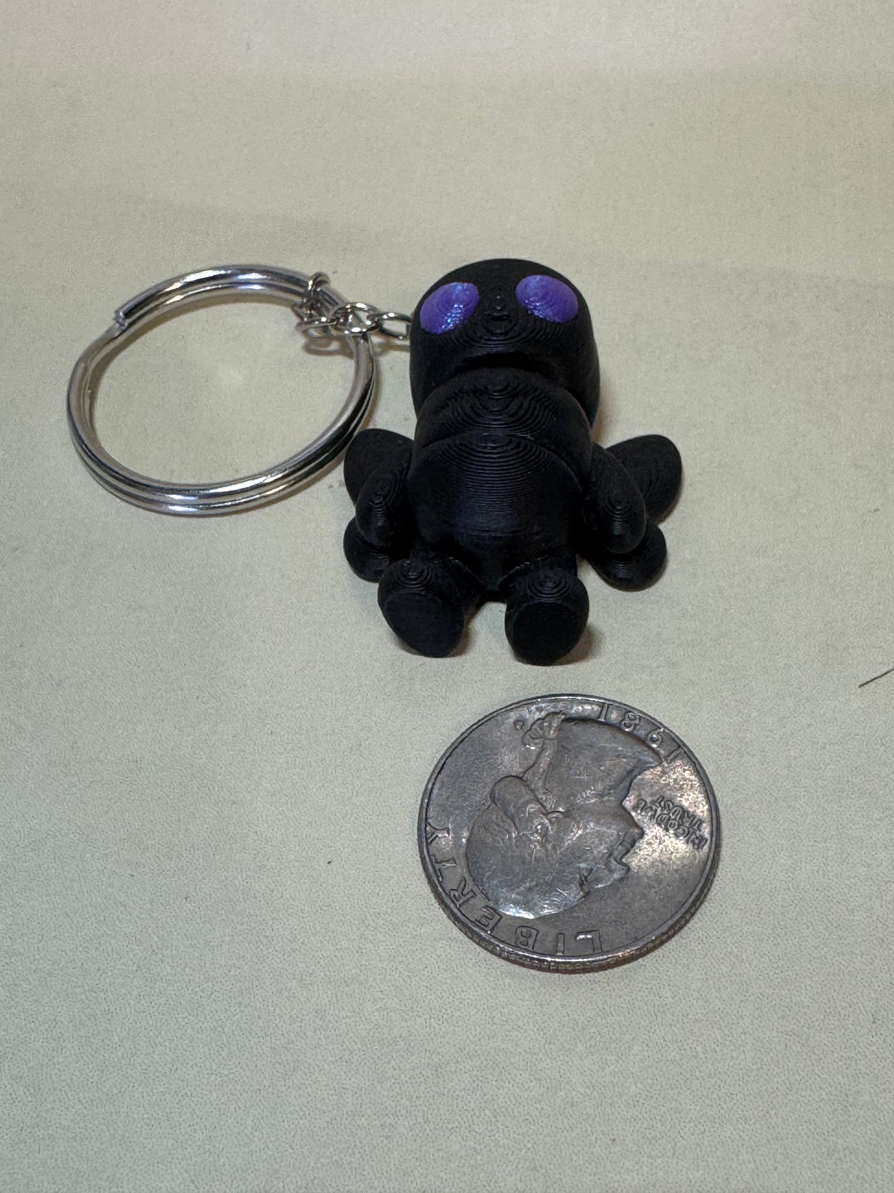 Mothman Keychain Companion