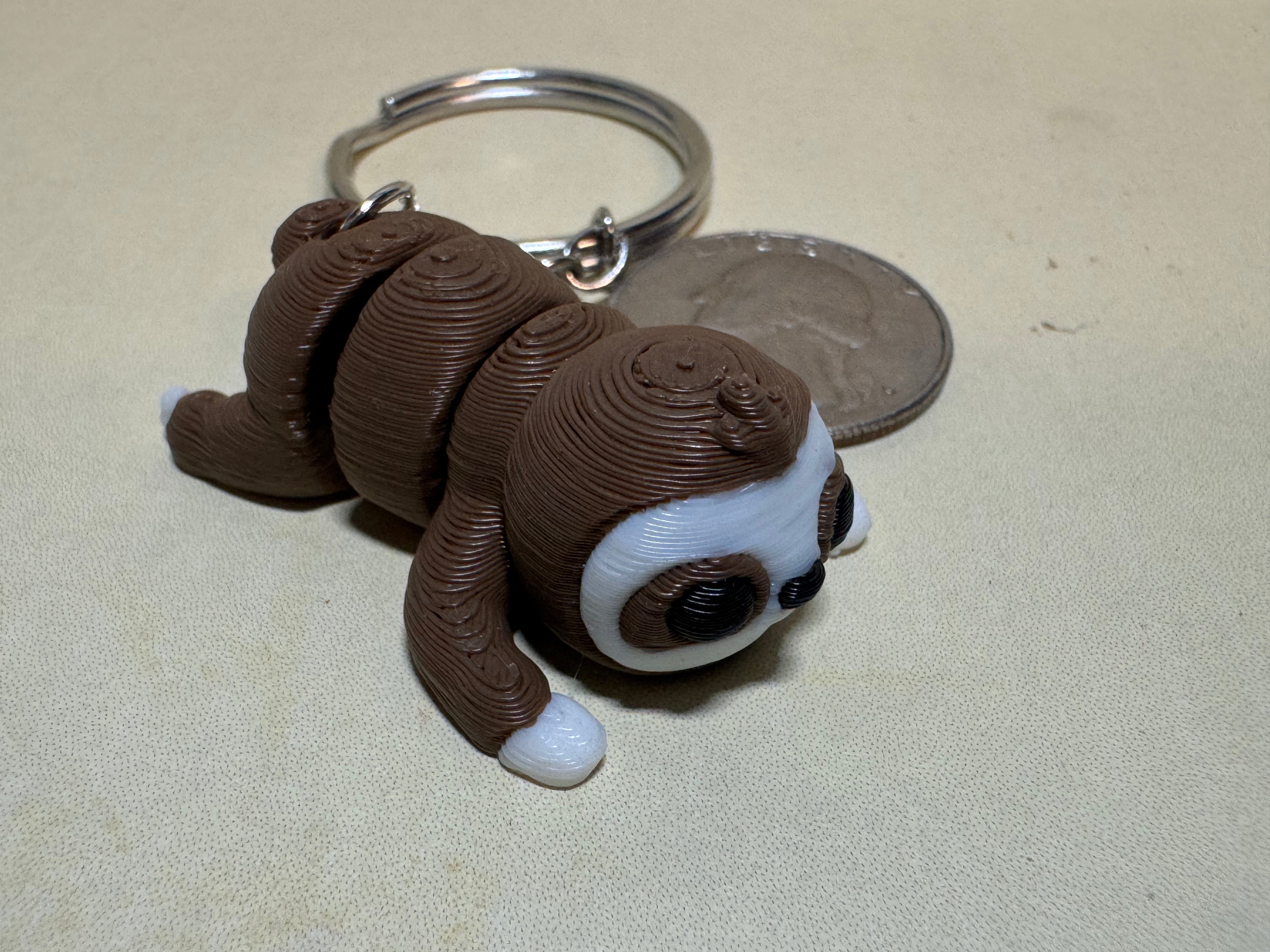 Sloth Keychain Companion