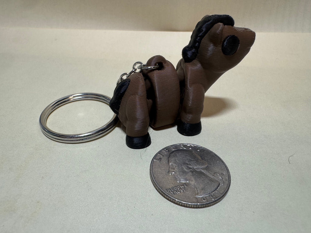 Horse Keychain Companion