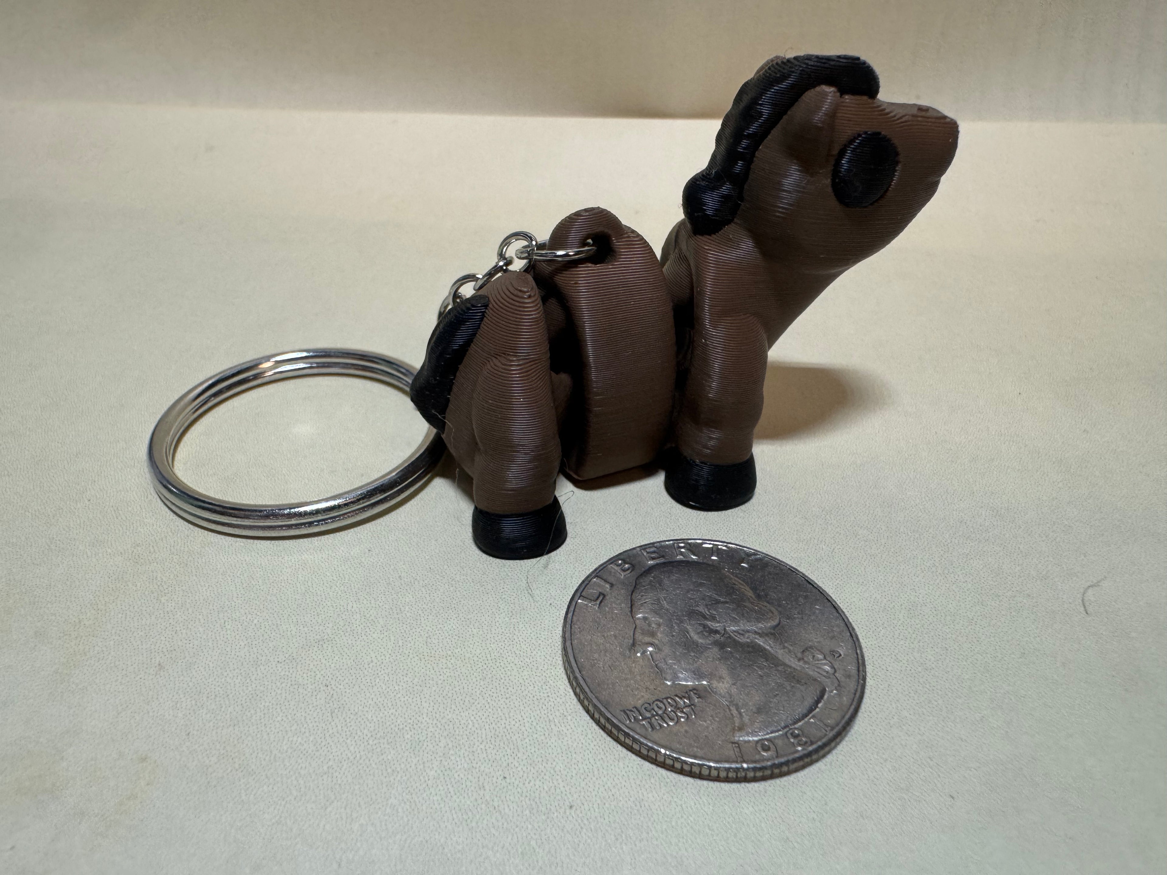 Horse Keychain Companion