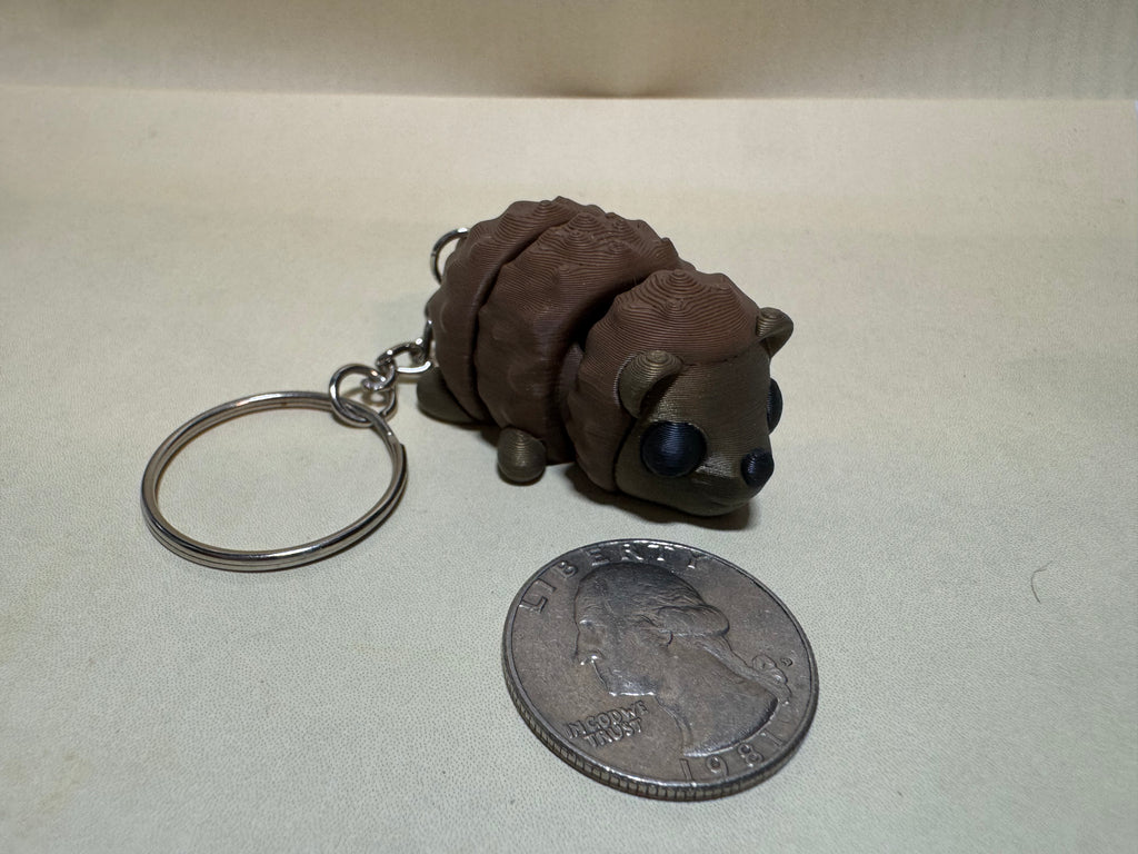 Hedgehog Keychain Companion