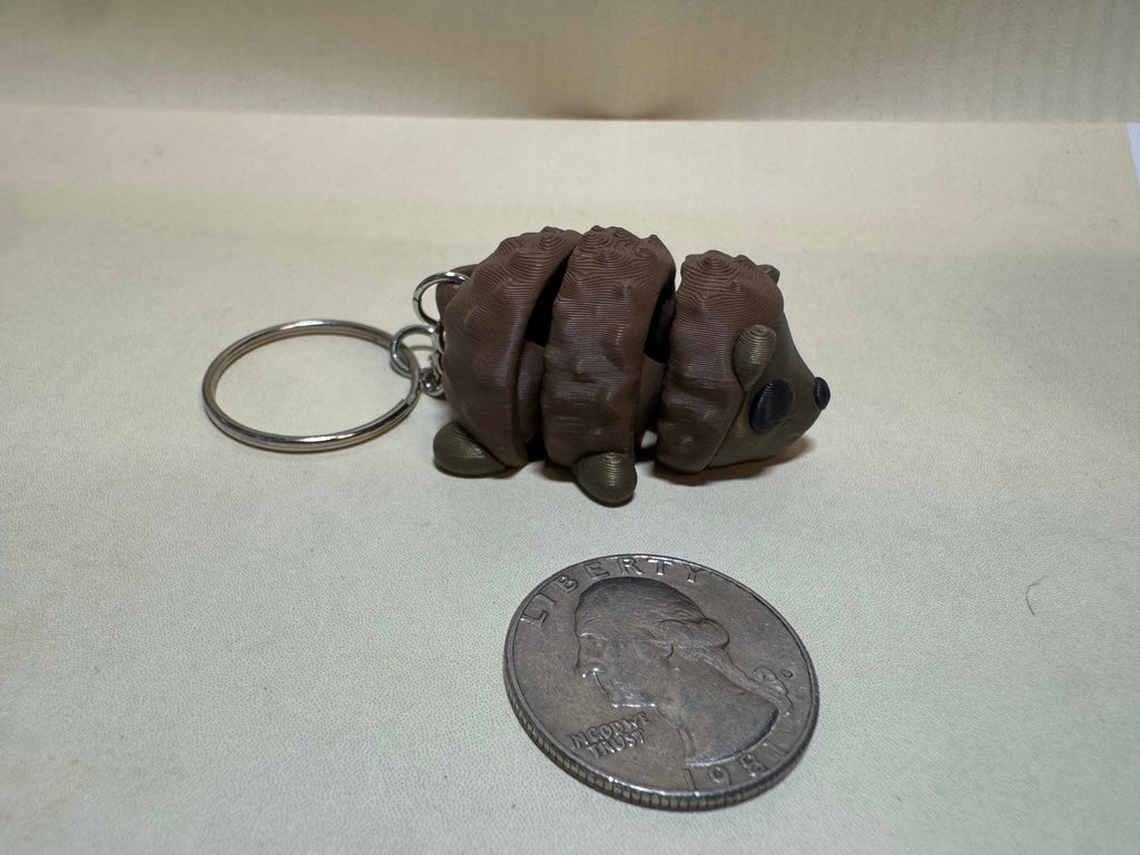 Hedgehog Keychain Companion