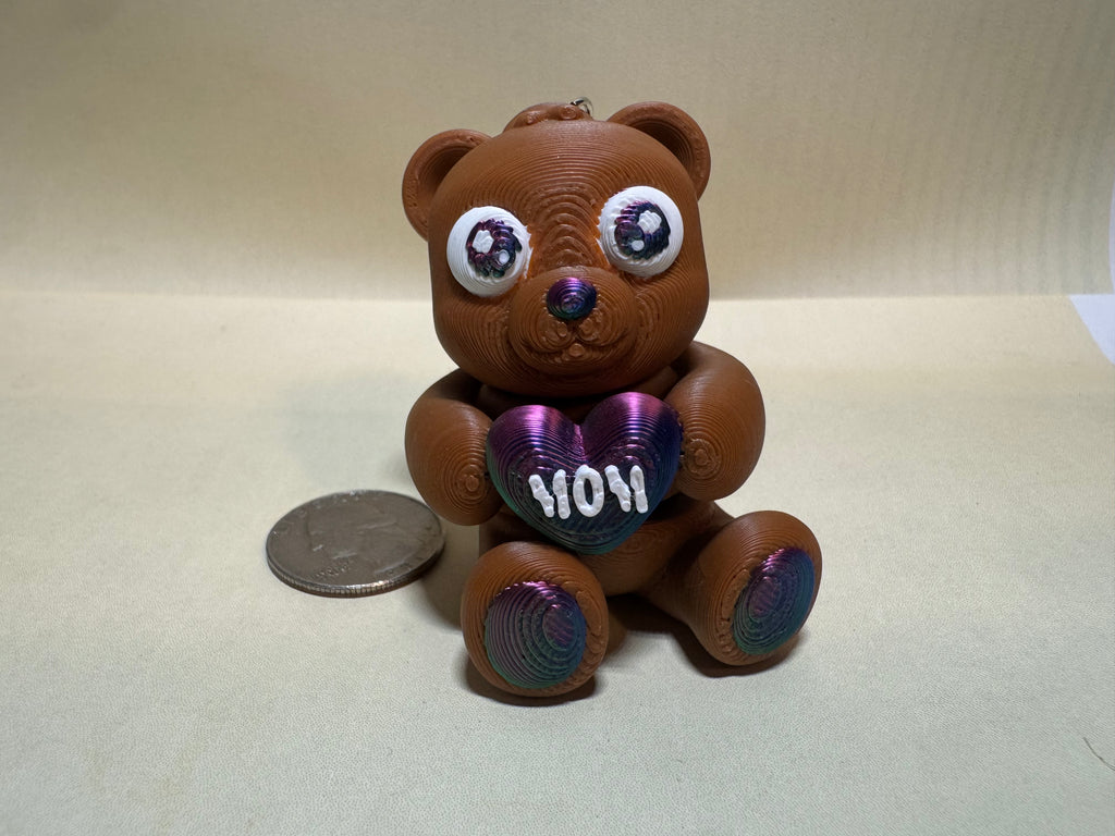 Momma Bear Keychain Companion