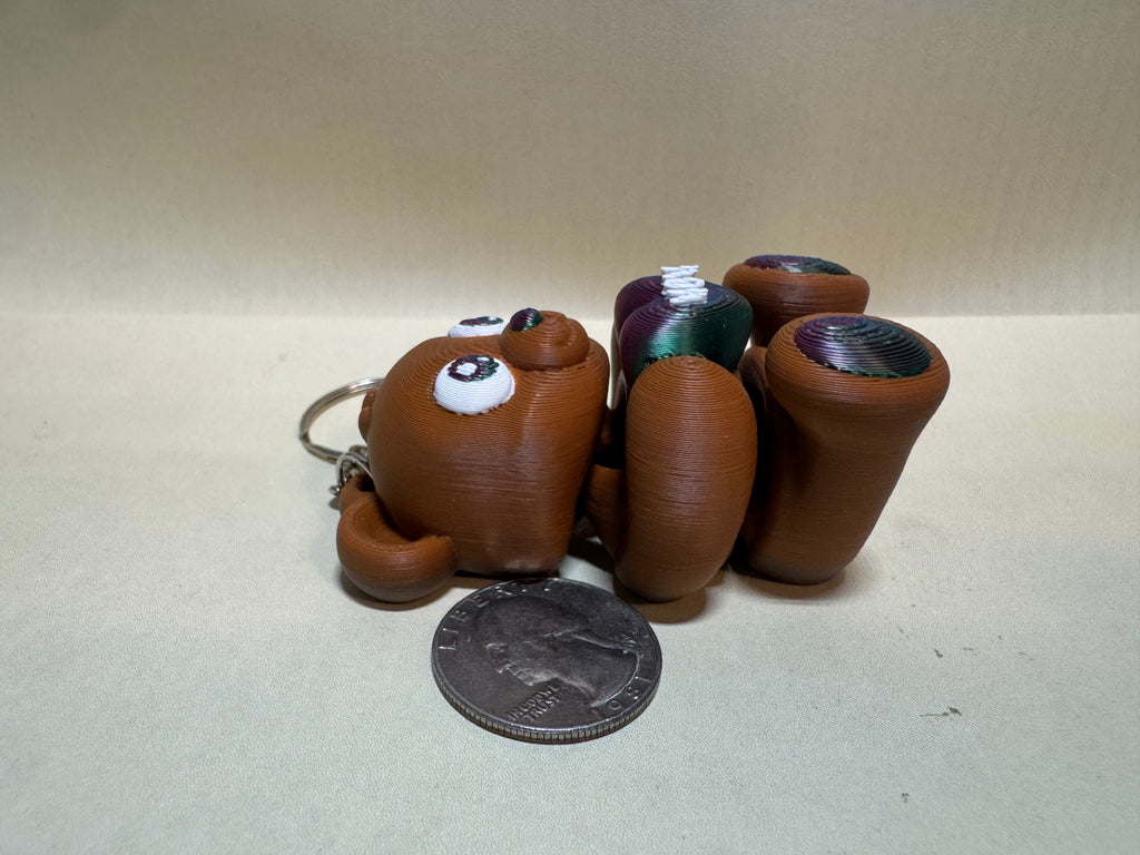 Momma Bear Keychain Companion