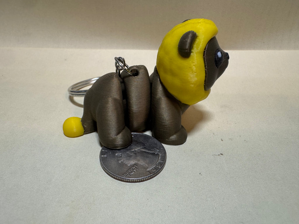 Lion Keychain Companion