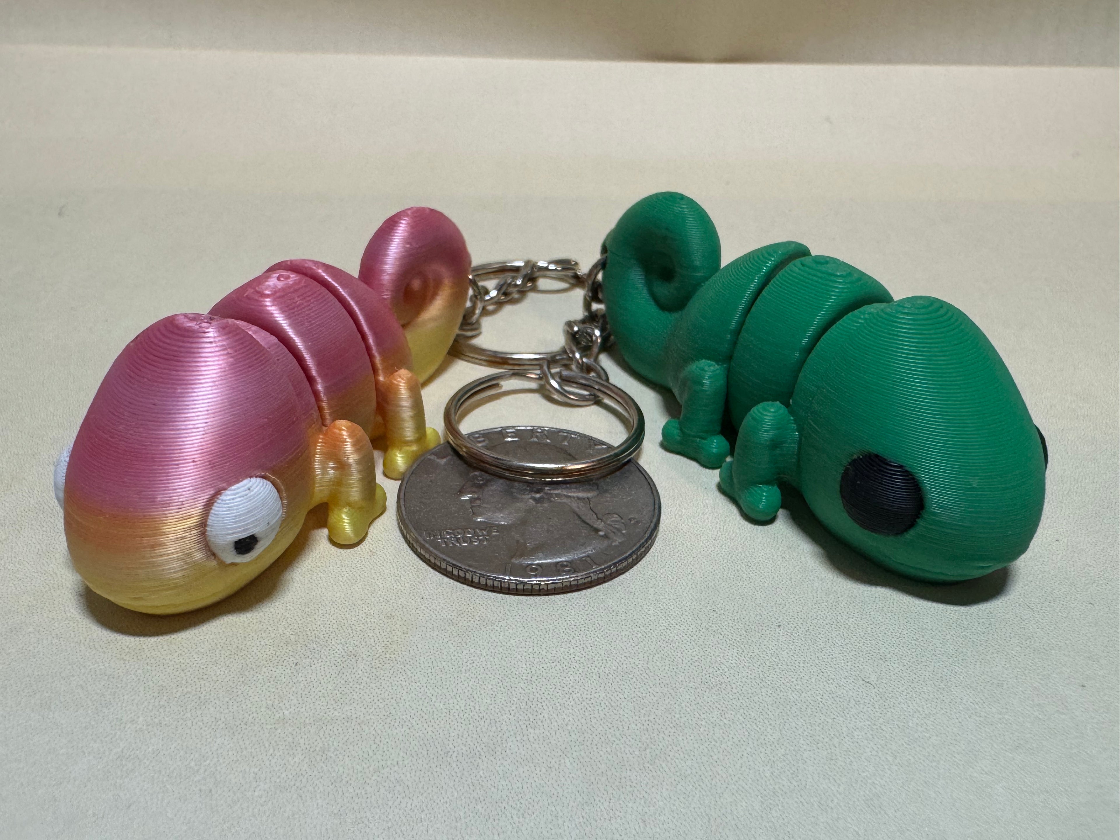 Chameleon Keychain Companion