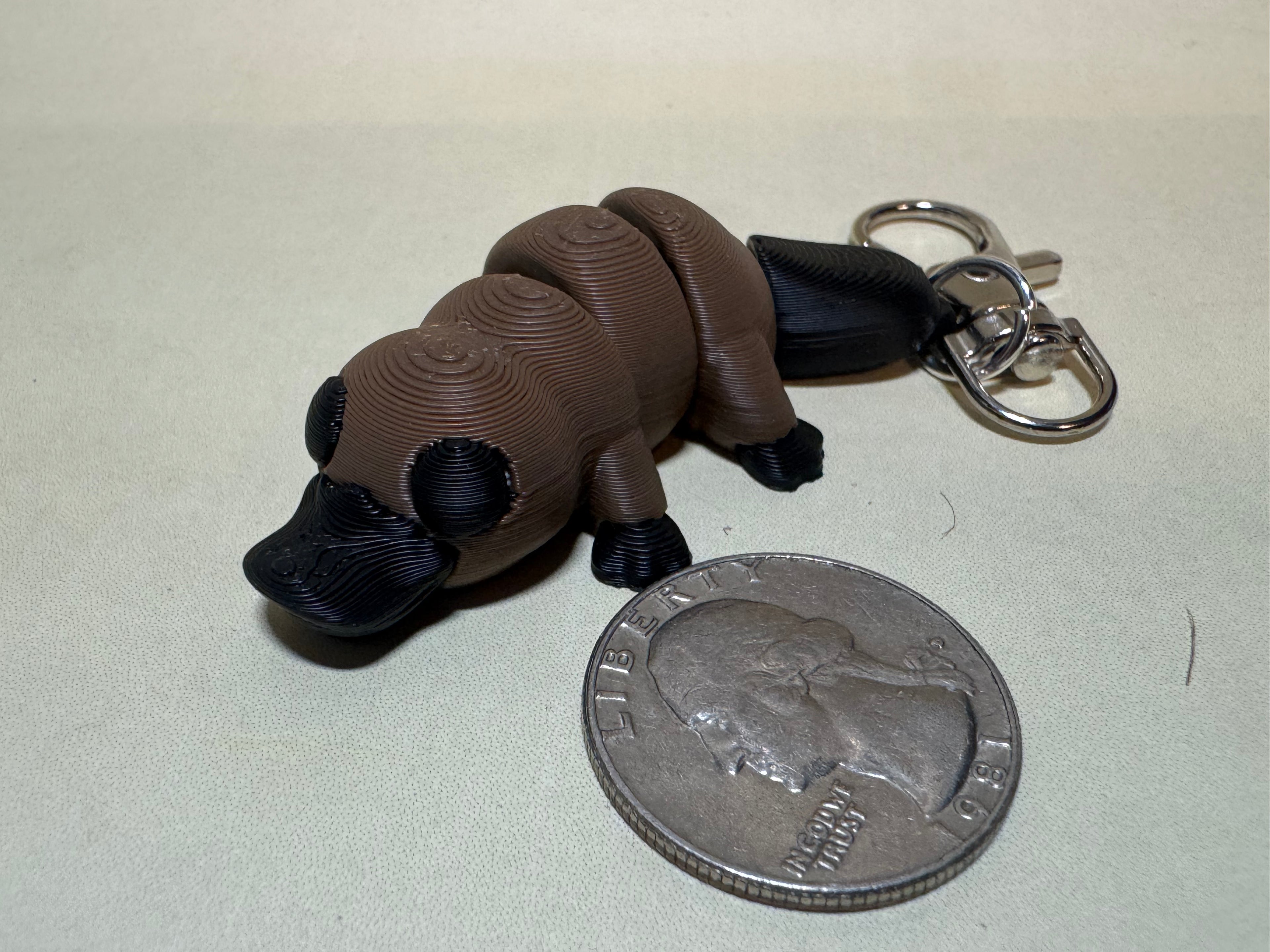 Platypus Keychain Companion