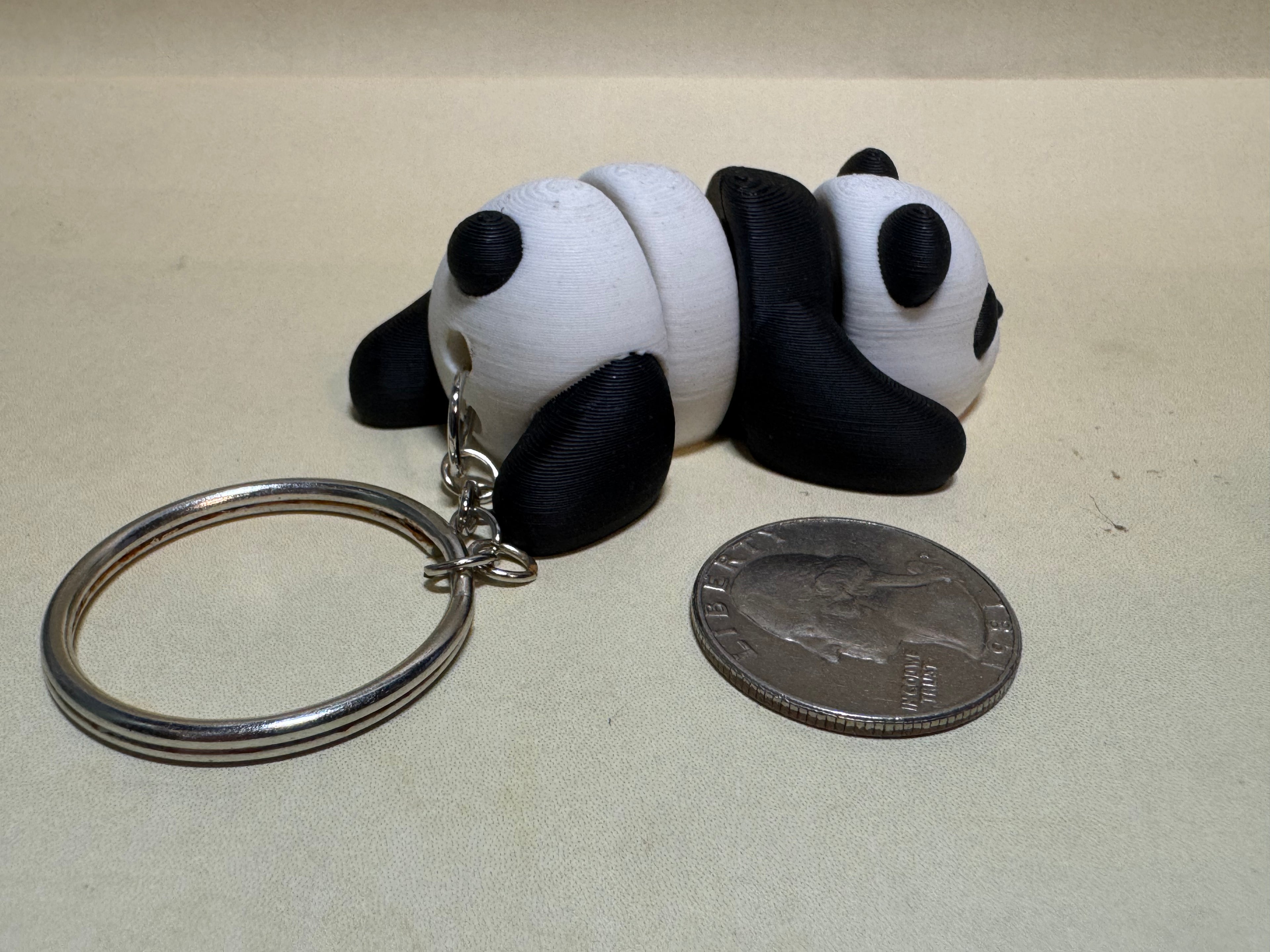 Panda Keychain Companion