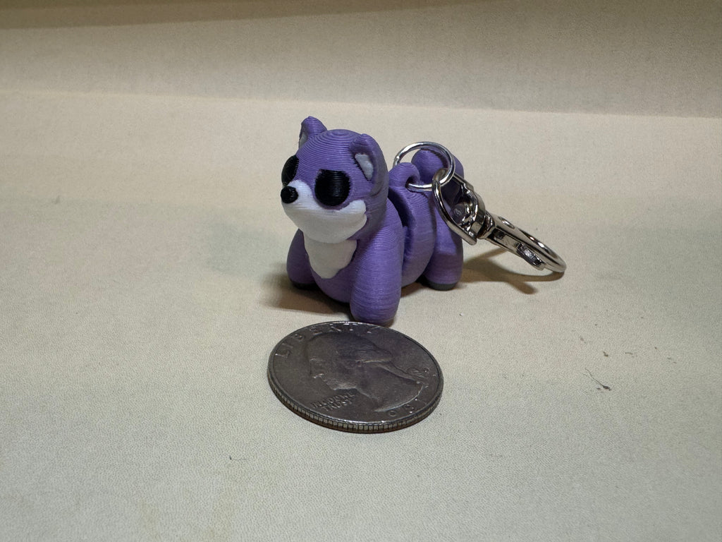 Wolf Keychain Companion