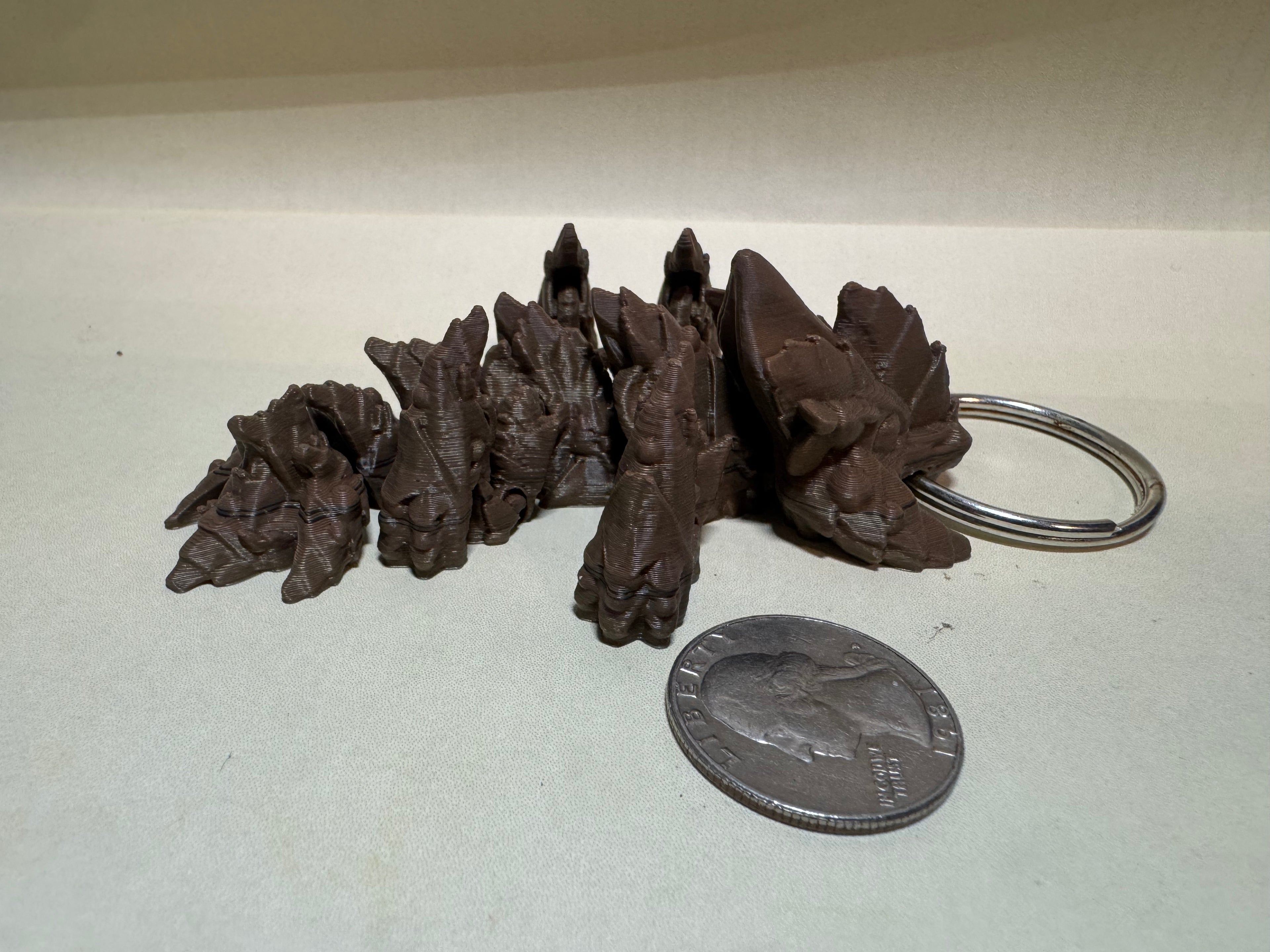 Dune Striker Dragon Keychain Companion