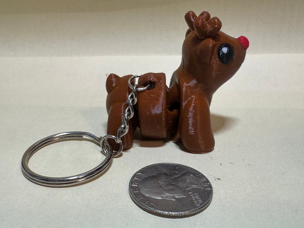 Rudolph Keychain Companion