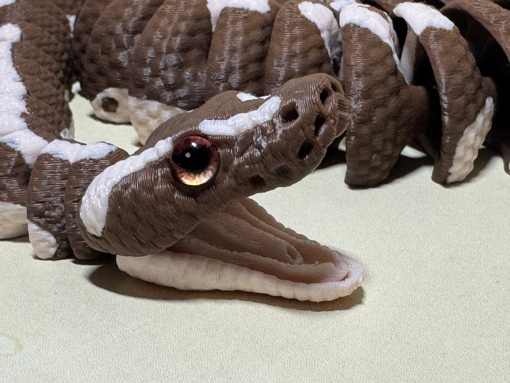 Hyper-Realistic Ball Python
