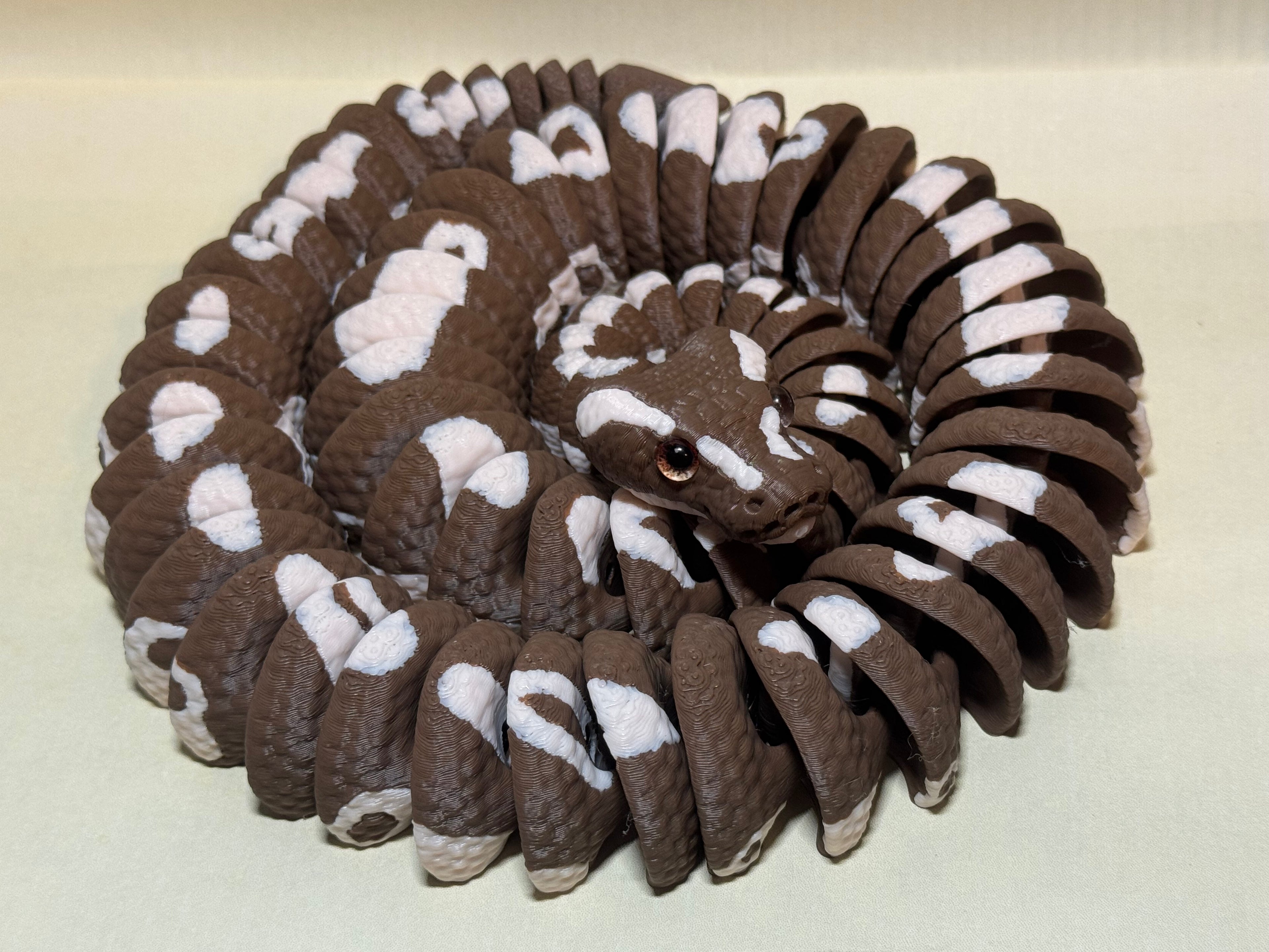 Hyper-Realistic Ball Python
