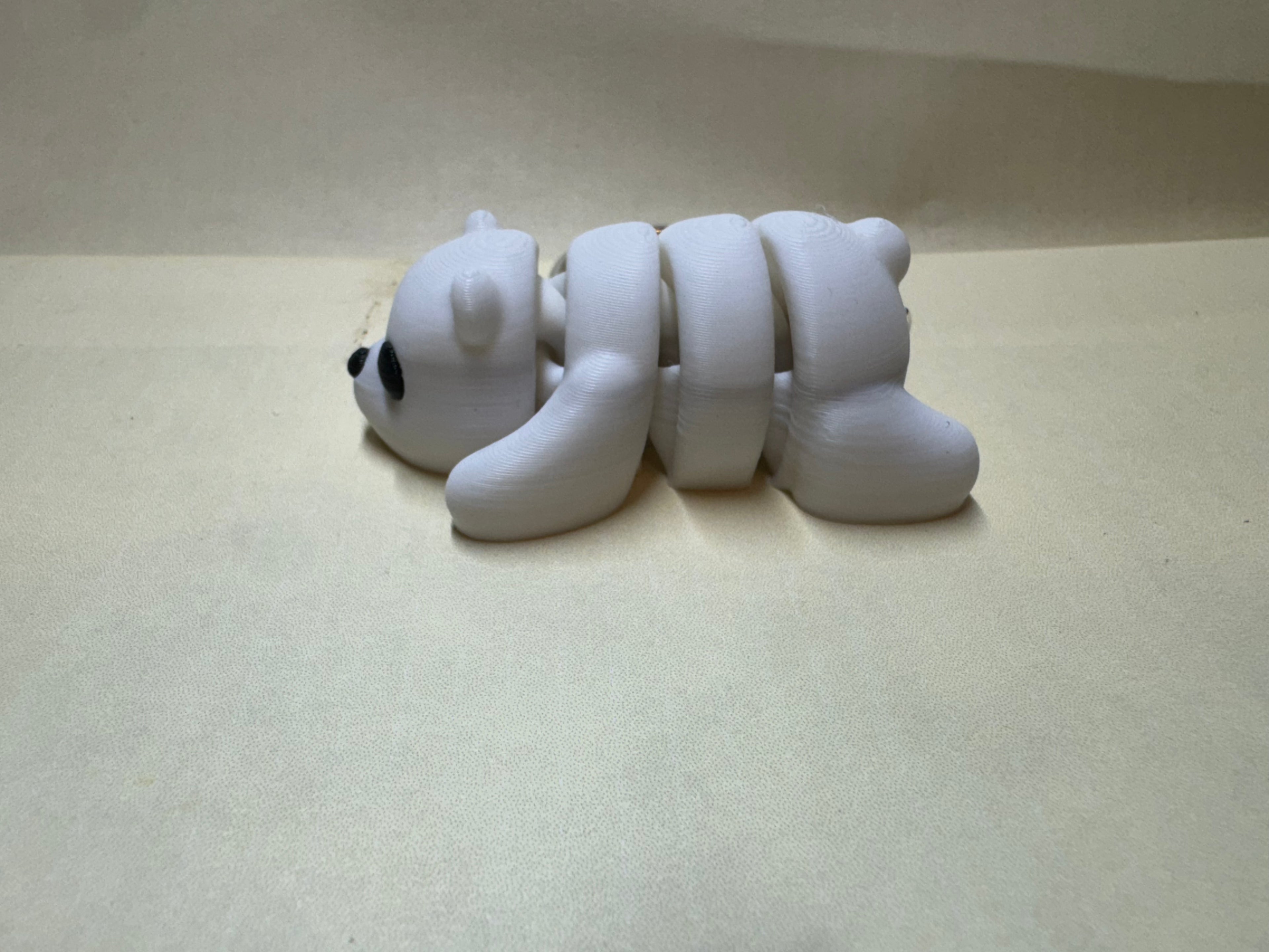 Polar Bear Keychain Companion