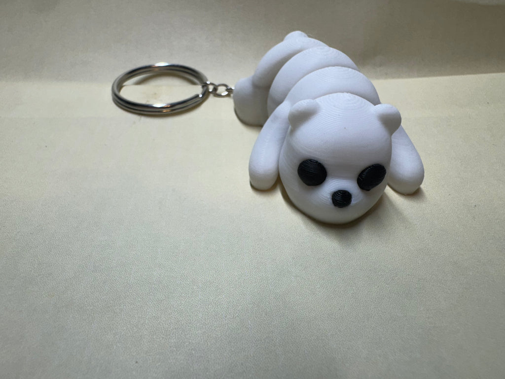 Polar Bear Keychain Companion