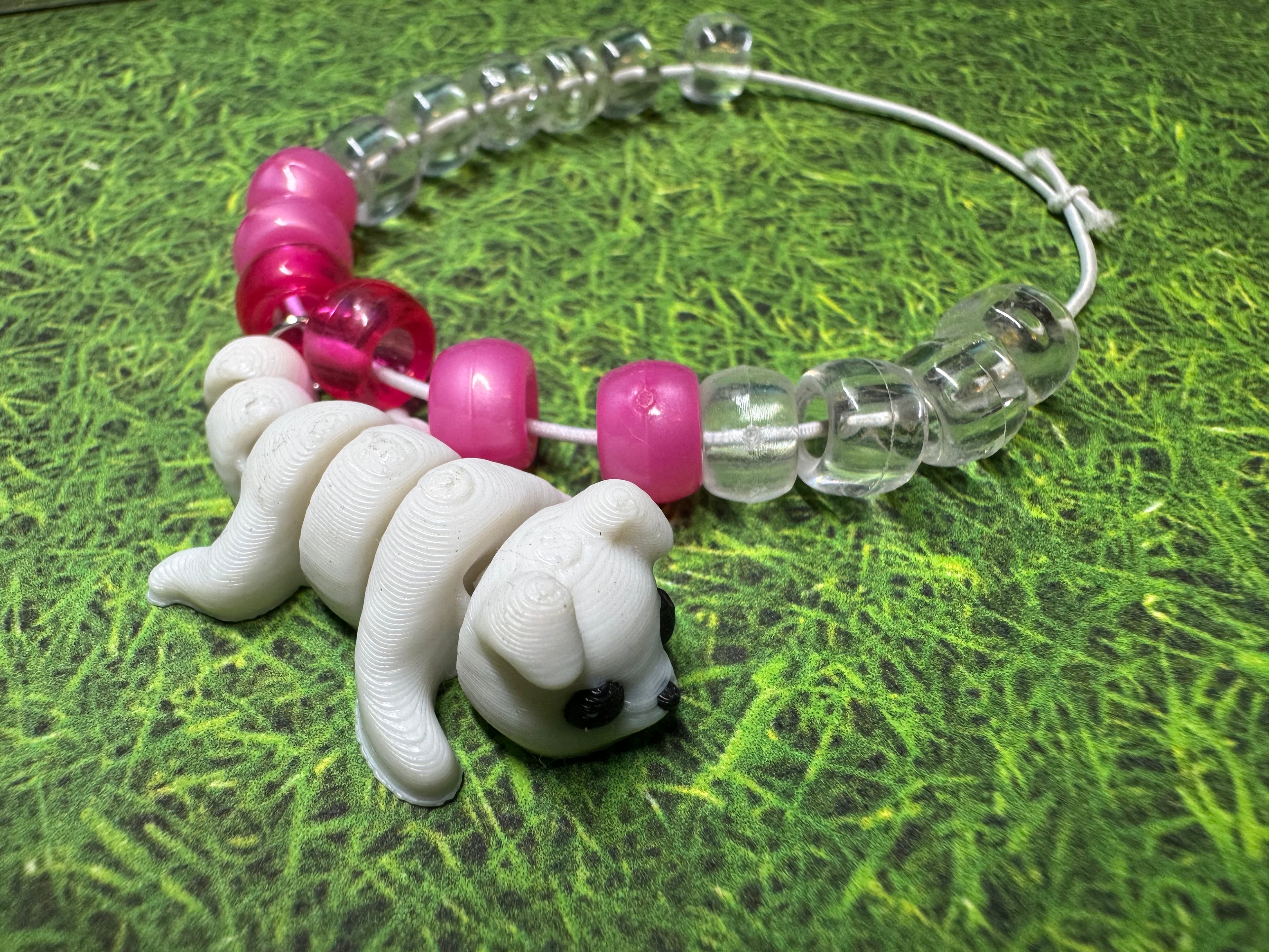 White Dog Nano Nuzzler Bracelet – Bracelets by Erin