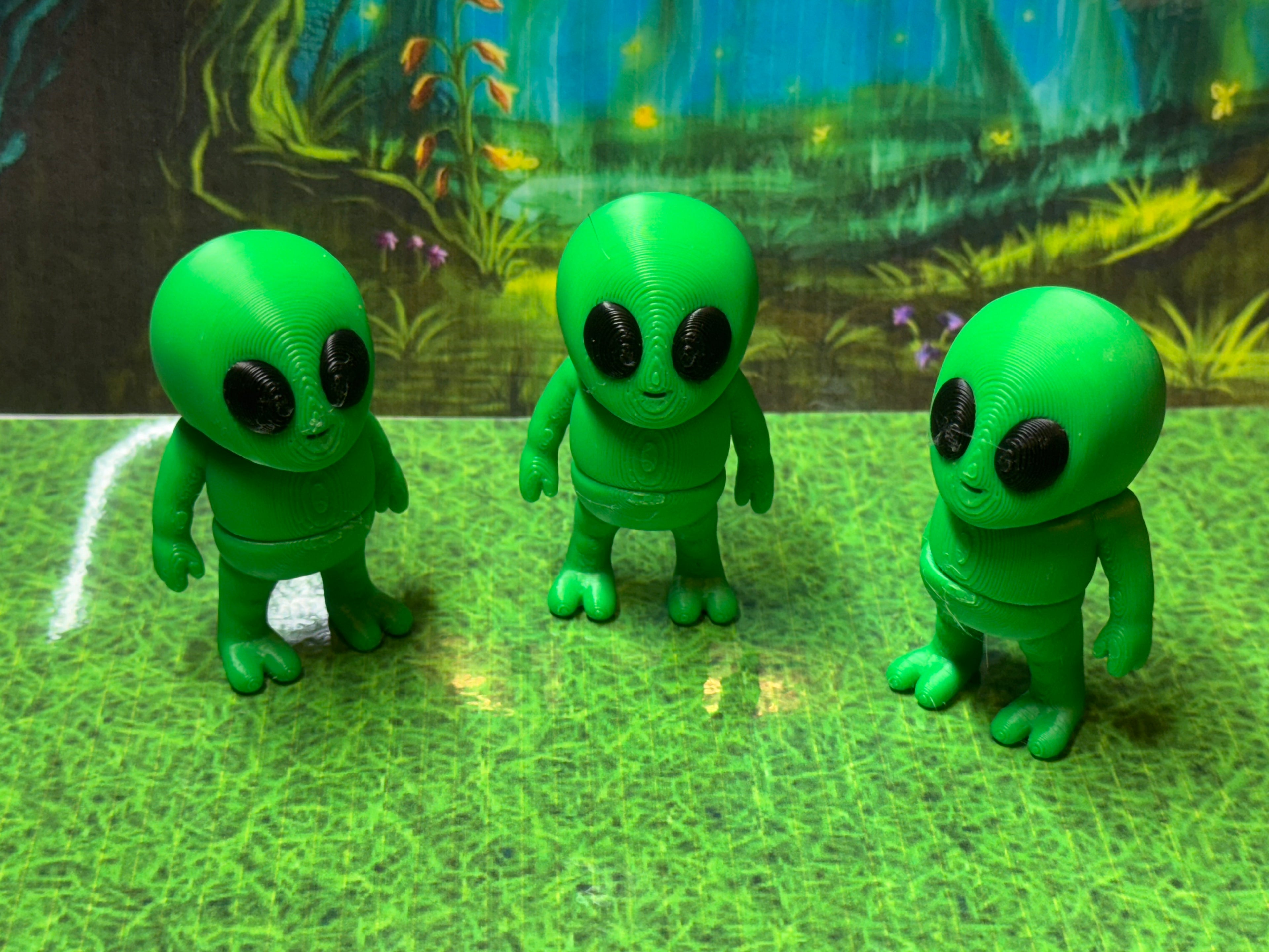 Little Green Alien - Micro-Flexi Magic