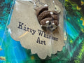 Hedgehog Earrings - Kitty Whisker Art