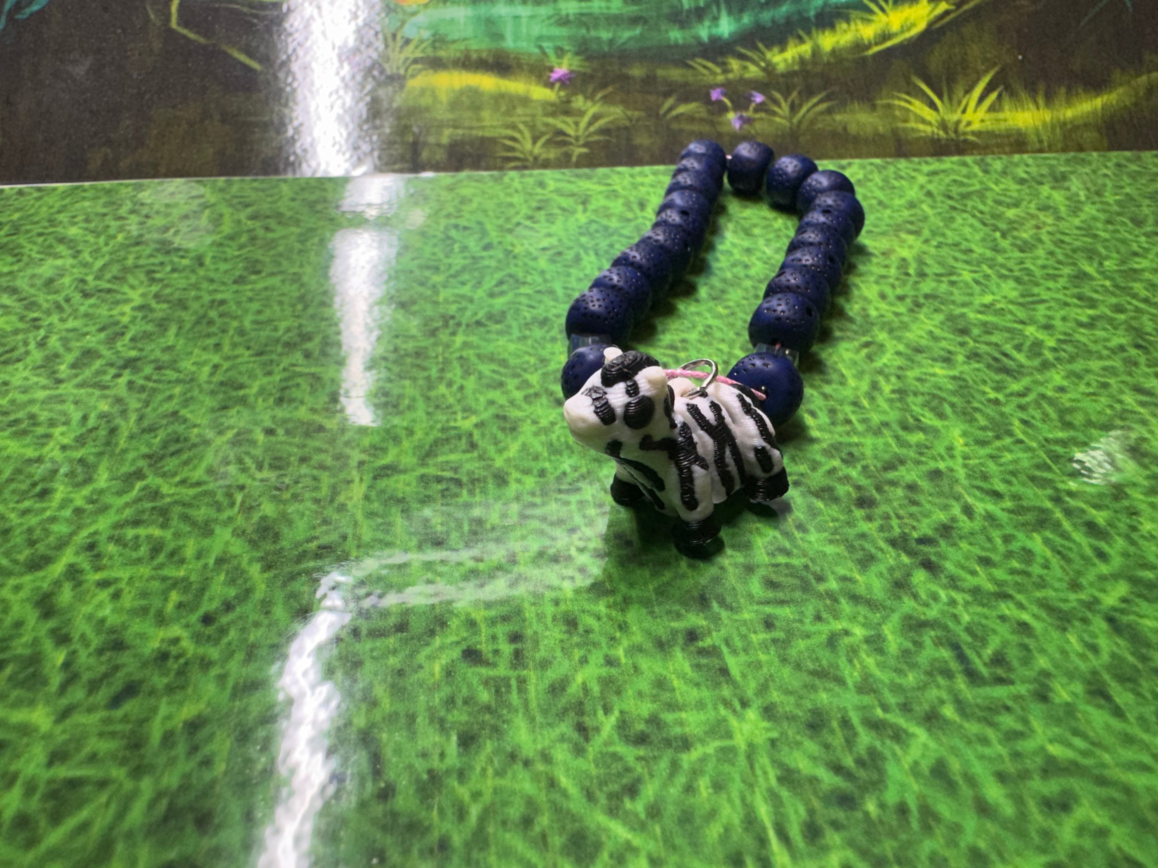 Zebra Nano Nuzzler Bracelet - Bracelets by Erin