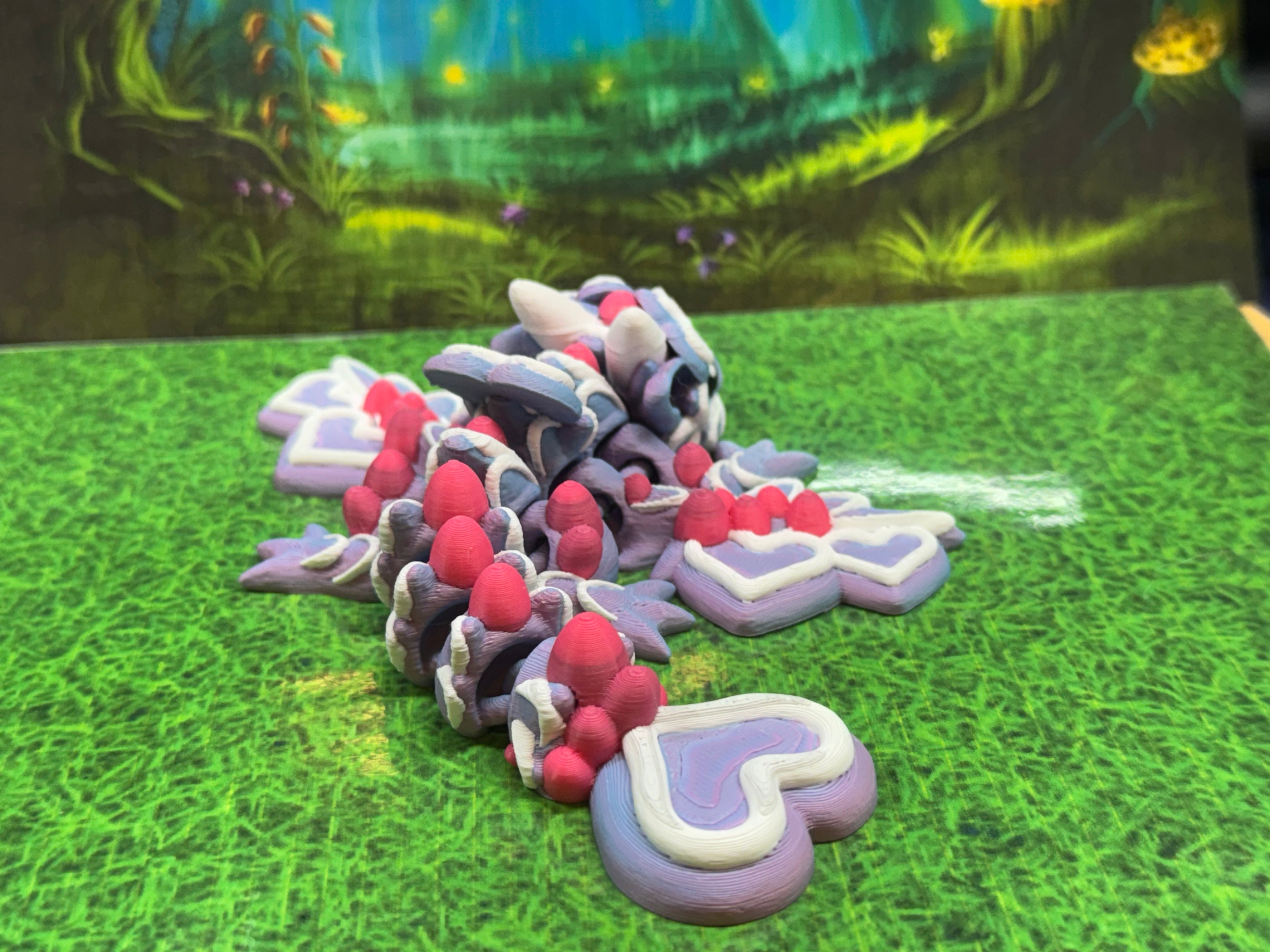 Tiny Heart Cookie Dragon