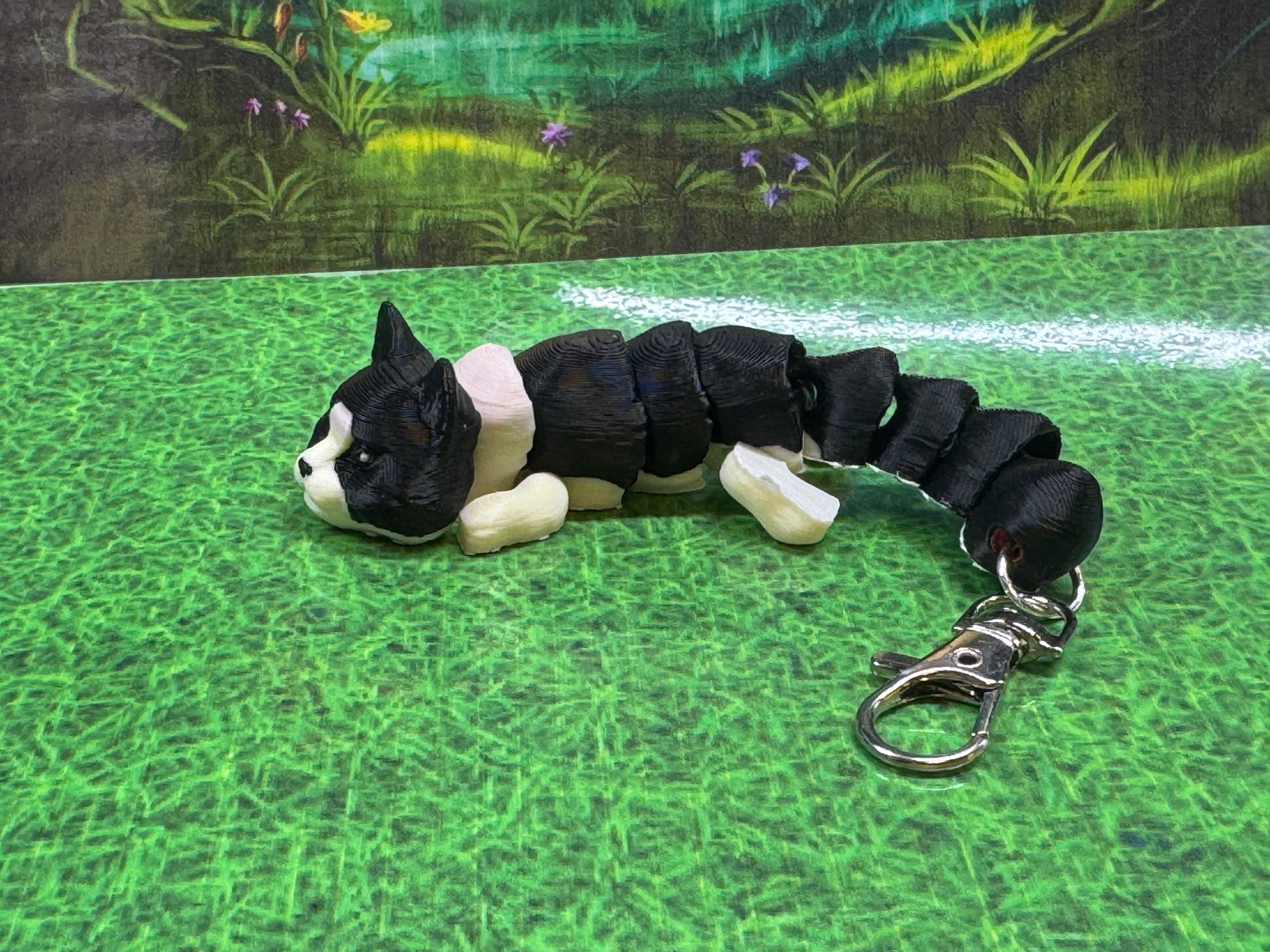 Tuxedo Cat - Keychain Companions
