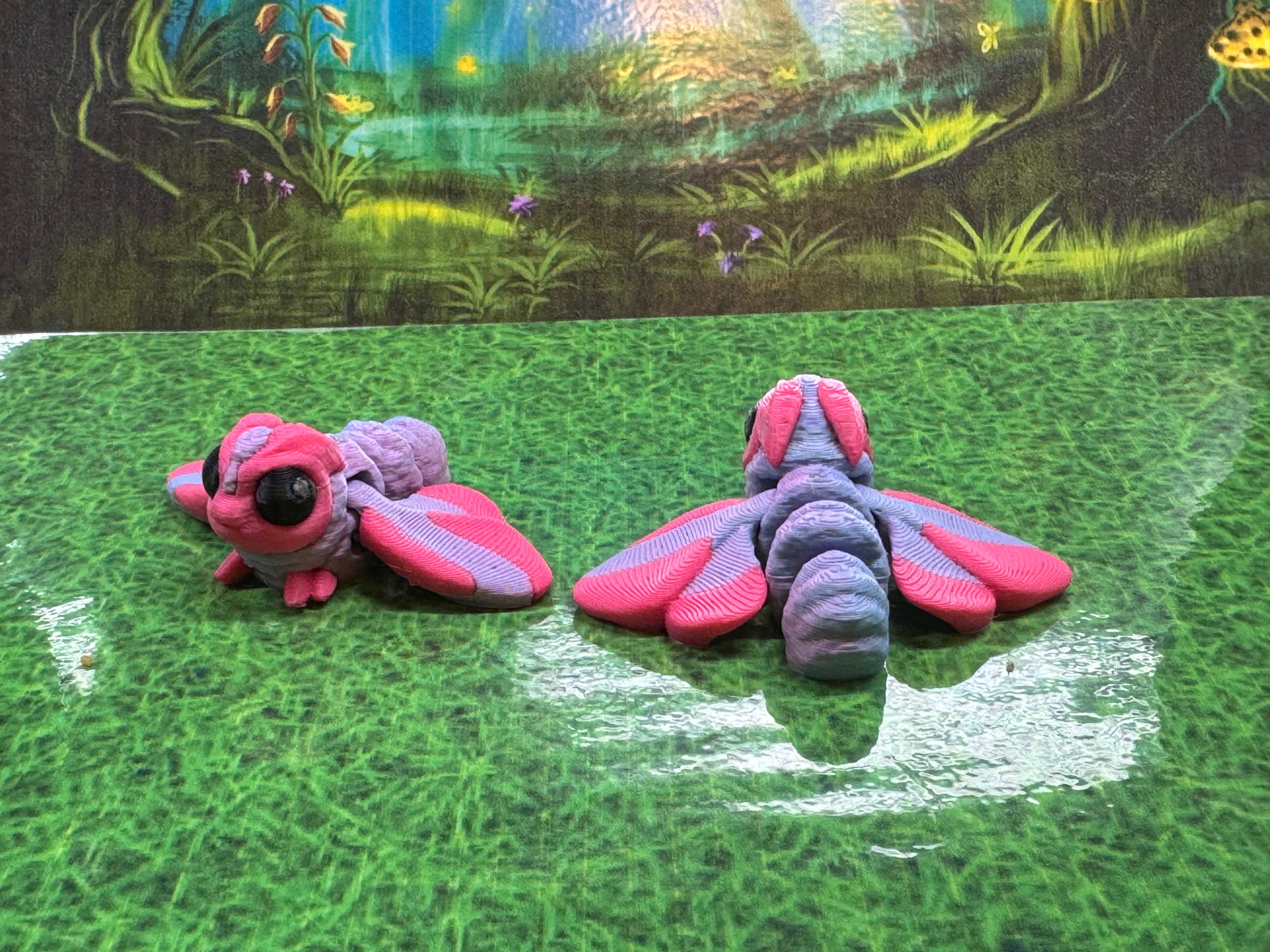 Rosy Maple Moth Hatchling