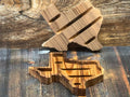 Handcrafted Cedar Soap Dish / Trinket Tray