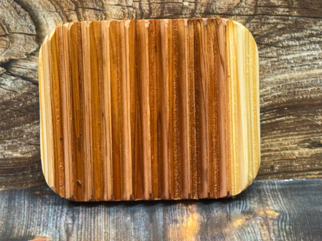 Handcrafted Cedar Soap Dish / Trinket Tray