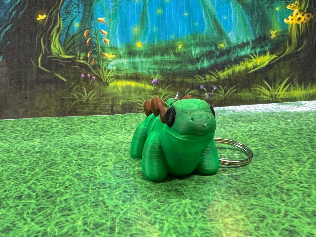 Stegosaurus Keychain Companion