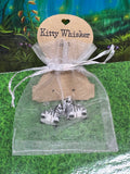 Zebra Earrings - Kitty Whisker Art