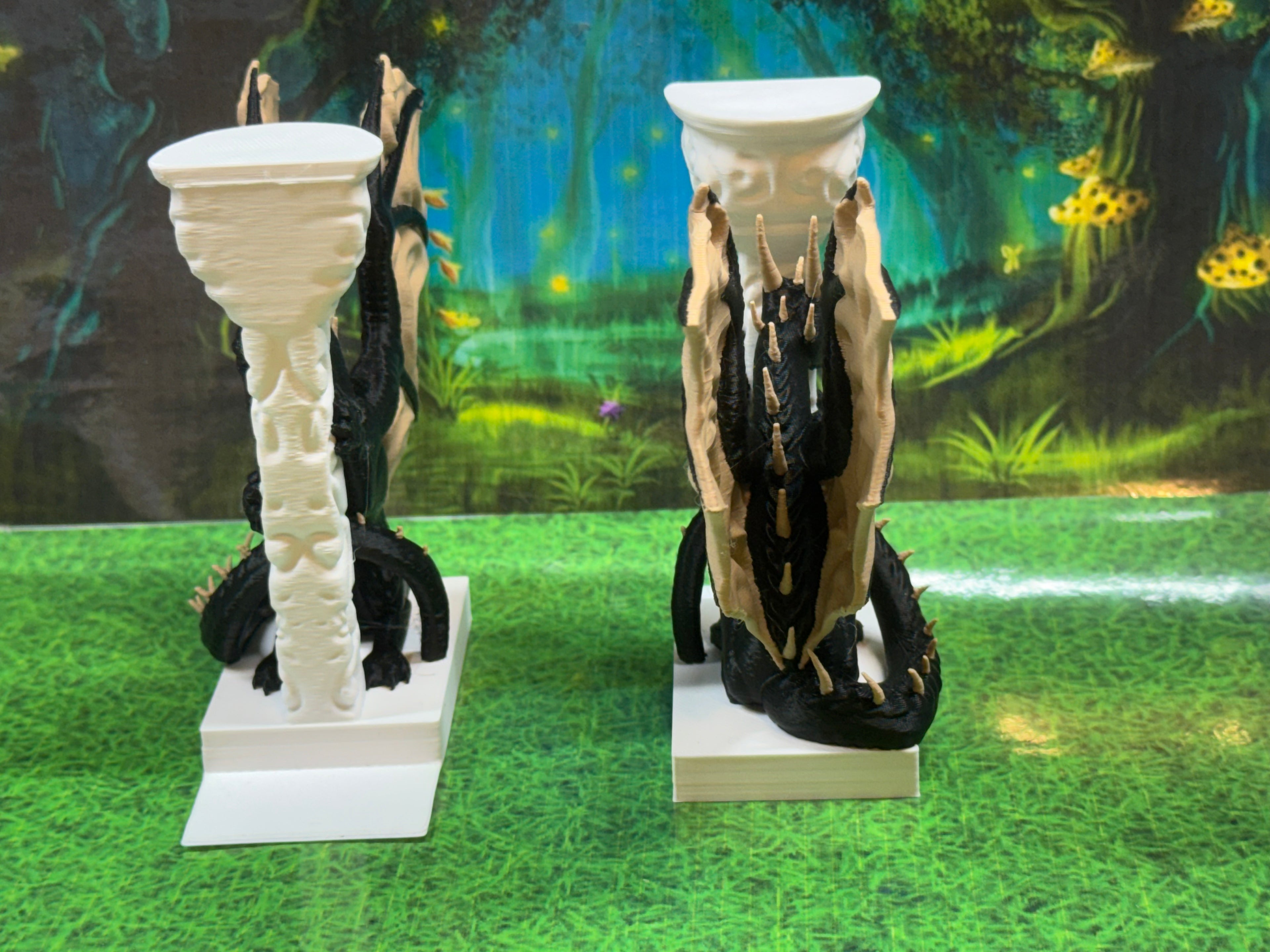 Dragon Pillar Bookends